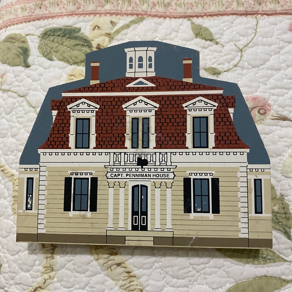 Decorative Capt. Penniman House Plaque Set of 3